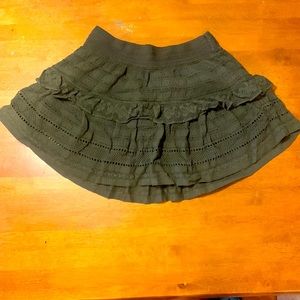 Aerie crochet mini skirt